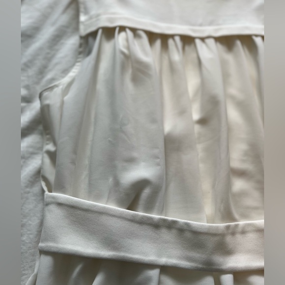 Patrizia Luca Asymmetrical Off-White Vest (M) - Picture 7 of 11